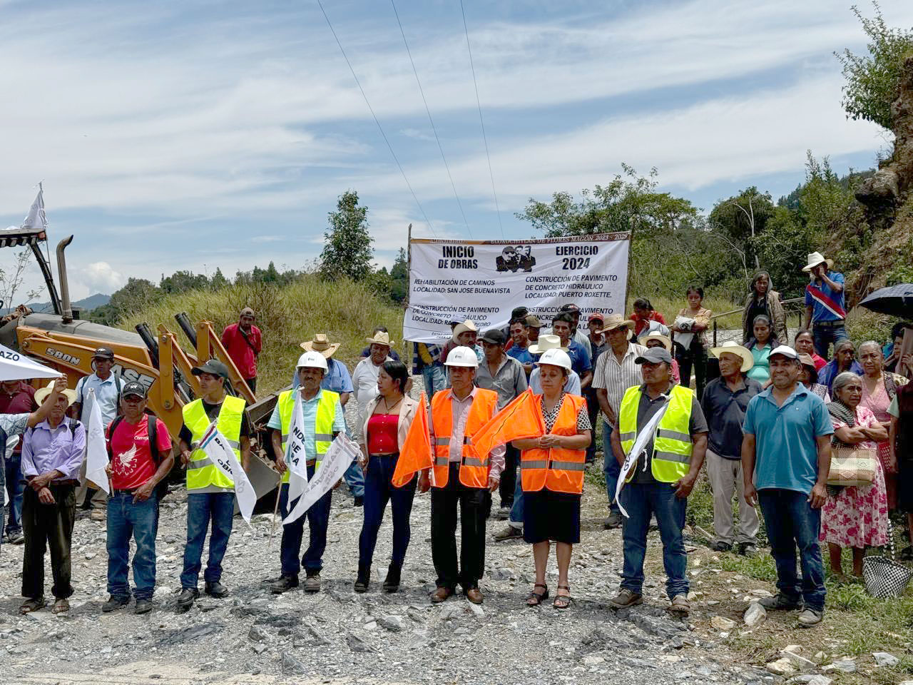 Da Inicio Edil De Eloxochitl N A Cinco Obras Prioritarias En Unidad