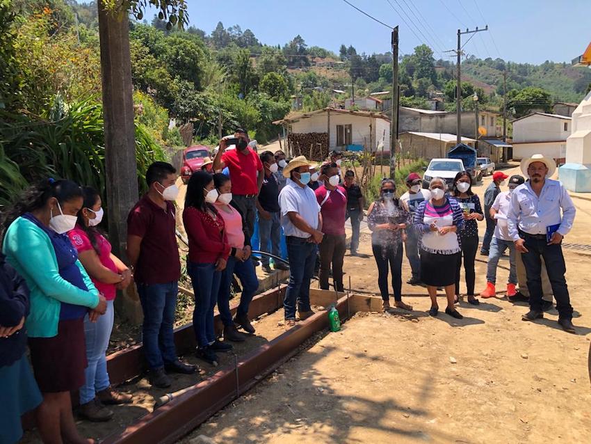 El Gobierno Federal y el Municipio de Santa Ana Ateixtlahuaca