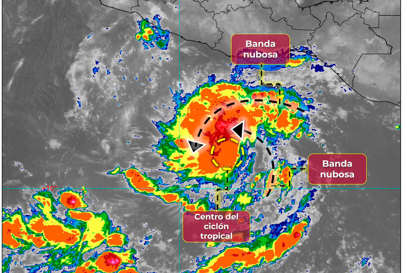 El Huracán Otis Se Intensifica A Categoría 4 Impactará Guerrero La Madrugada Del Miércoles 